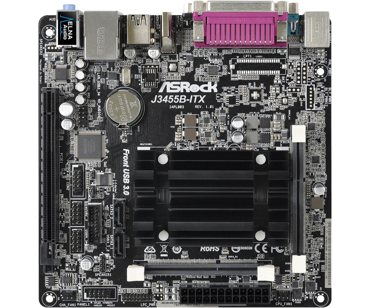 ASRock J3455B-ITX Intel Quad-Core Processor Mini ITX Motherboard / CPU Combo