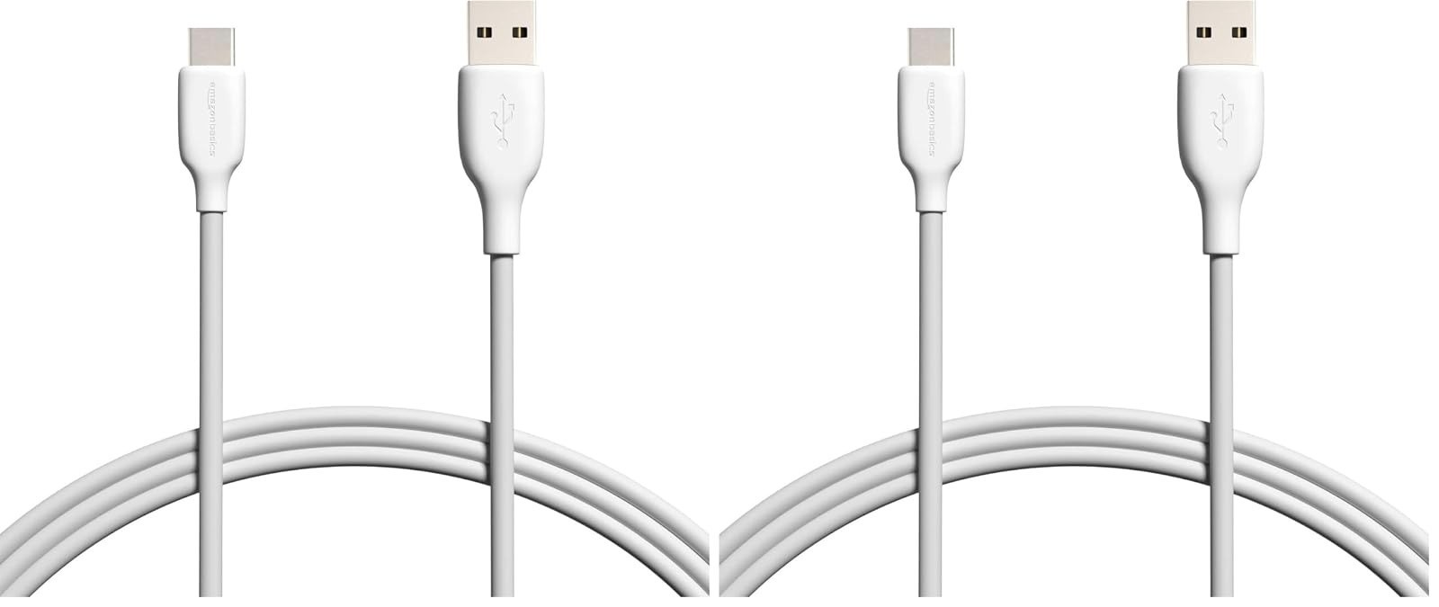 USB-A to USB-C Cable 2-Pack, 6 ft Fast Charging USB 2.0 480Mbps, USB-IF