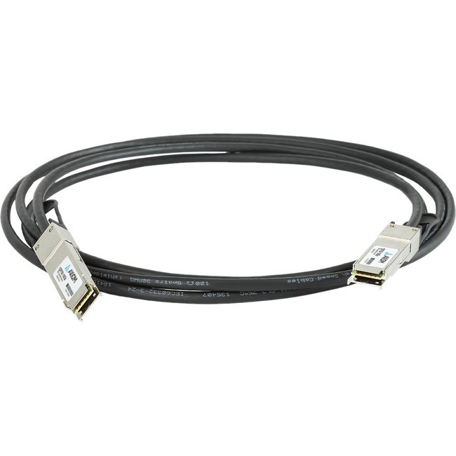 Ruckus 3m 100GBE QSFP28 TO QSFP28 Passive DAC Cable E100GQSFPQSFPP0301