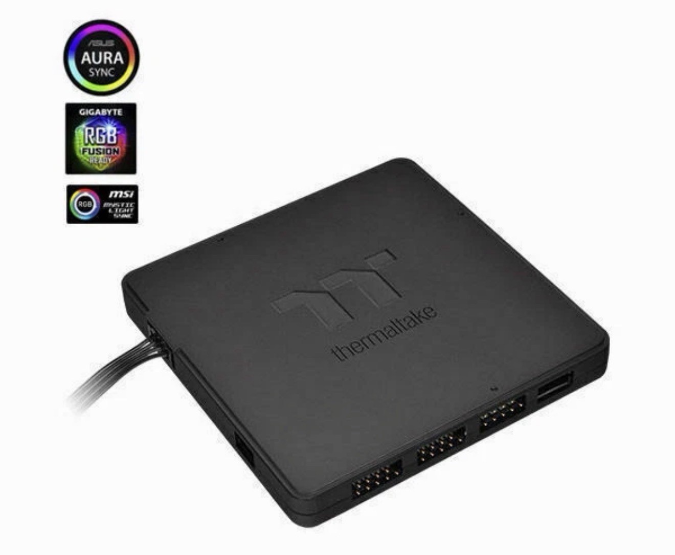 Thermaltake TT Premium Edition 4 X Port LED Hub , CL-O015-PL00BL-A W/ Cable FS&H