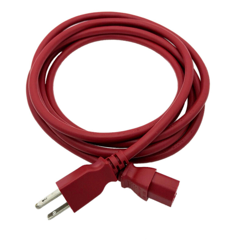 10' Red Power Cable for LENOVO MONITOR L192P Replacement Cable