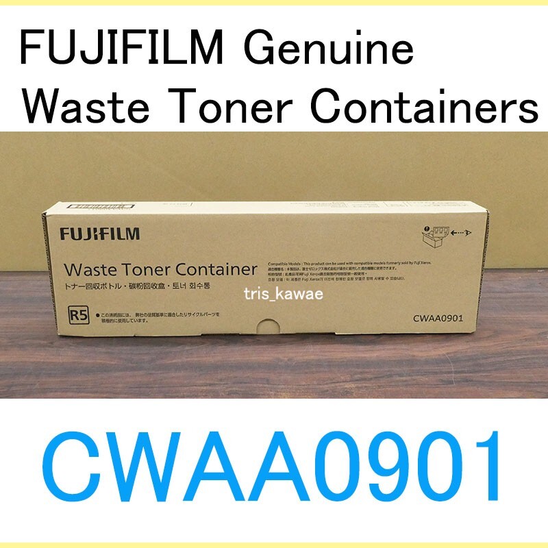 FUJIFILM Genuine Waste Toner Containers CWAA0901 4-Pack for Compatible Printers
