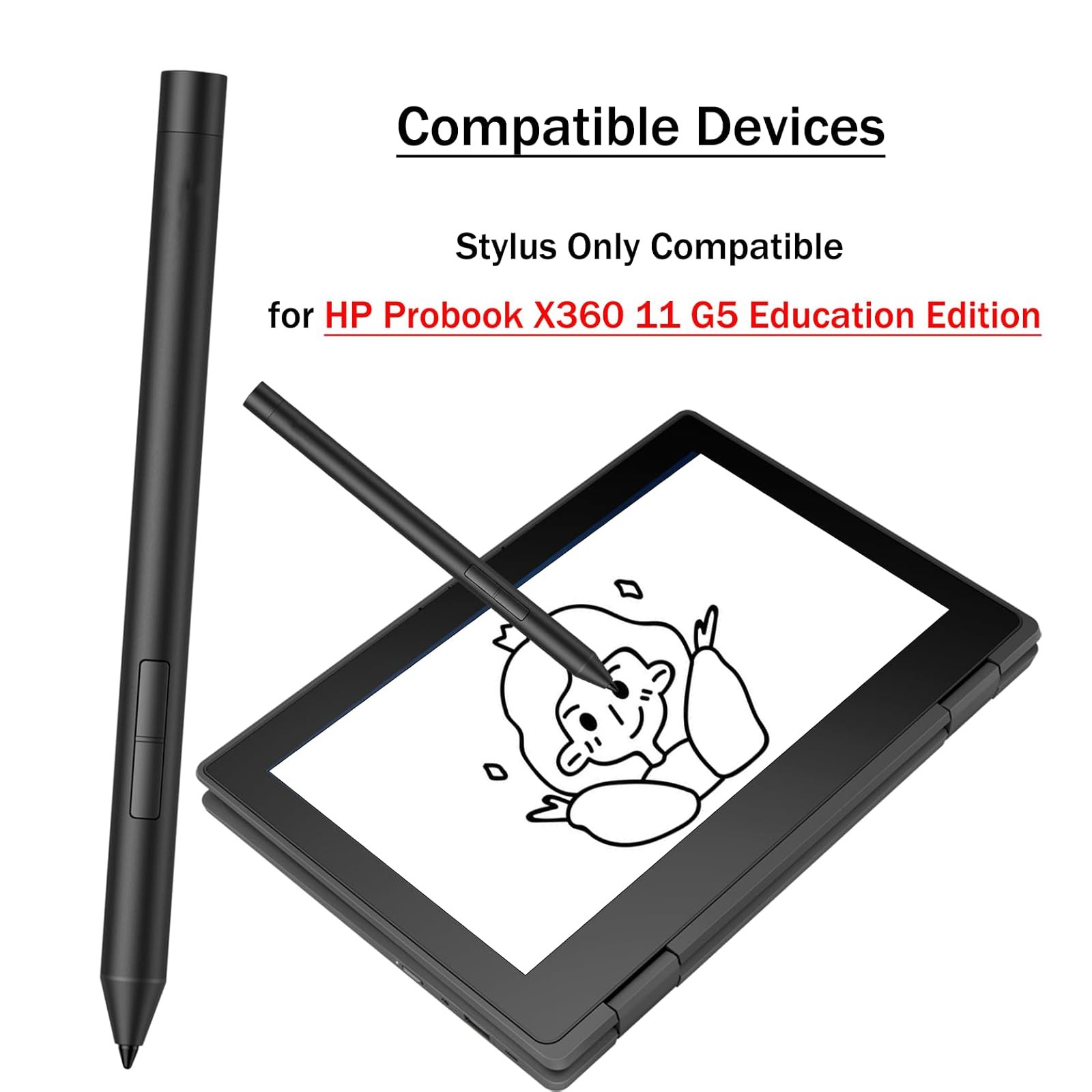 Digital Pro Pen for ThinkBook 13x G2 IAP-21AT Probook x360 435 G7 G8/11 G6/G7