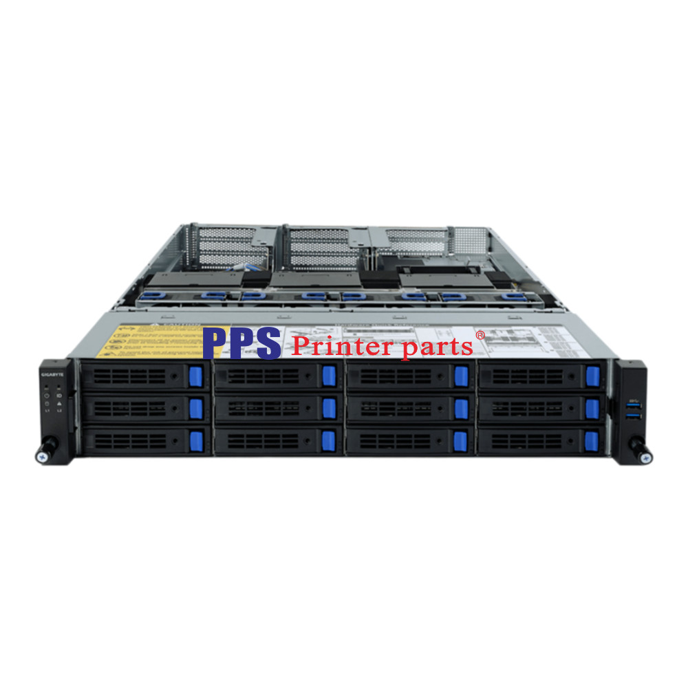 R282-Z93 2000W Gigabyte Rack Server 12x 3.5" SAS 2x For AMD EPYC No Disk / RAM