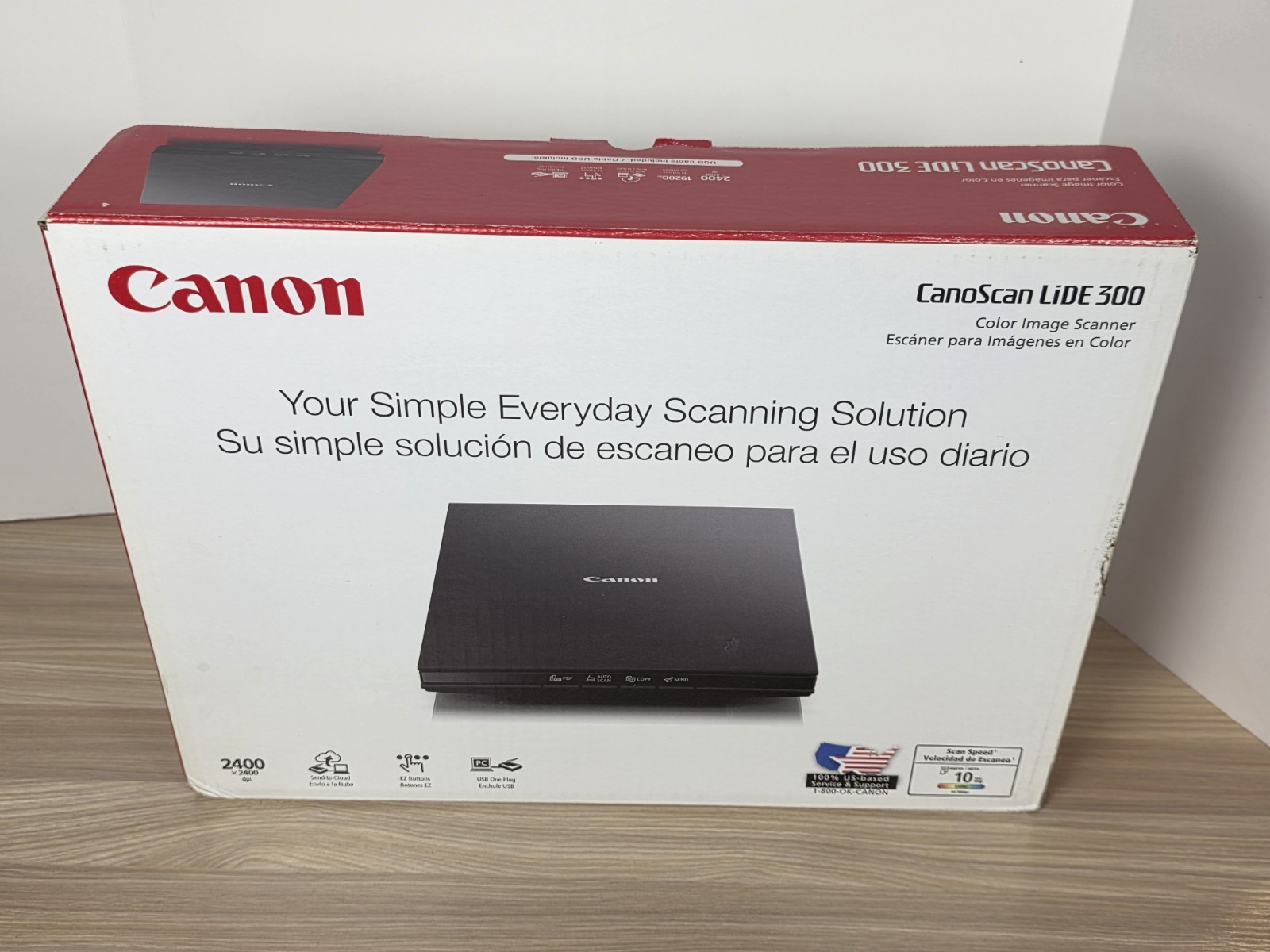 NEW Canon CanoScan LiDE 300 Color Image Scanner (2995C002) - Black 
