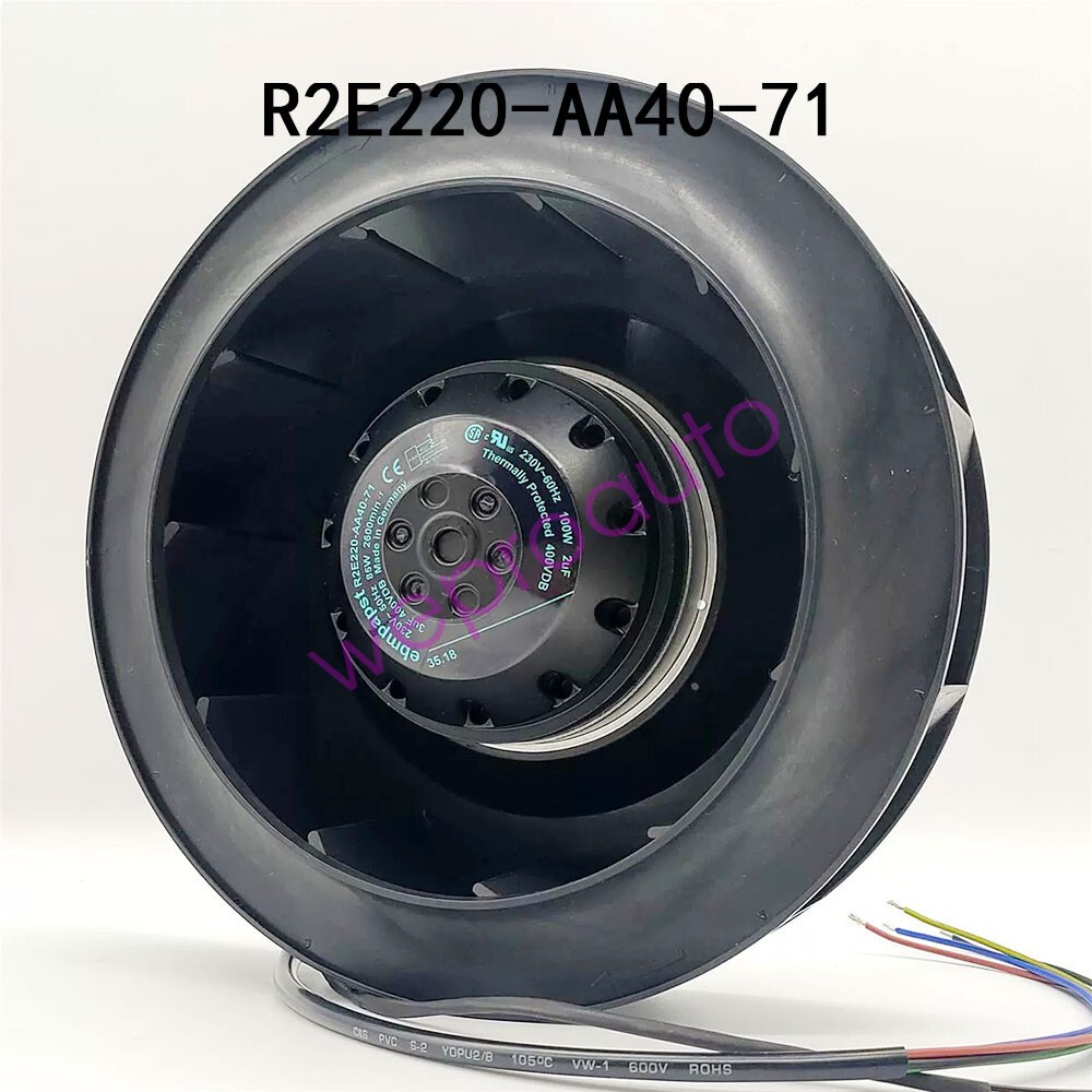 Ebmpaps New Boxed Centrifugal Fan 230VAC R2E220-AA40-71 0.40A 85/100W radiator
