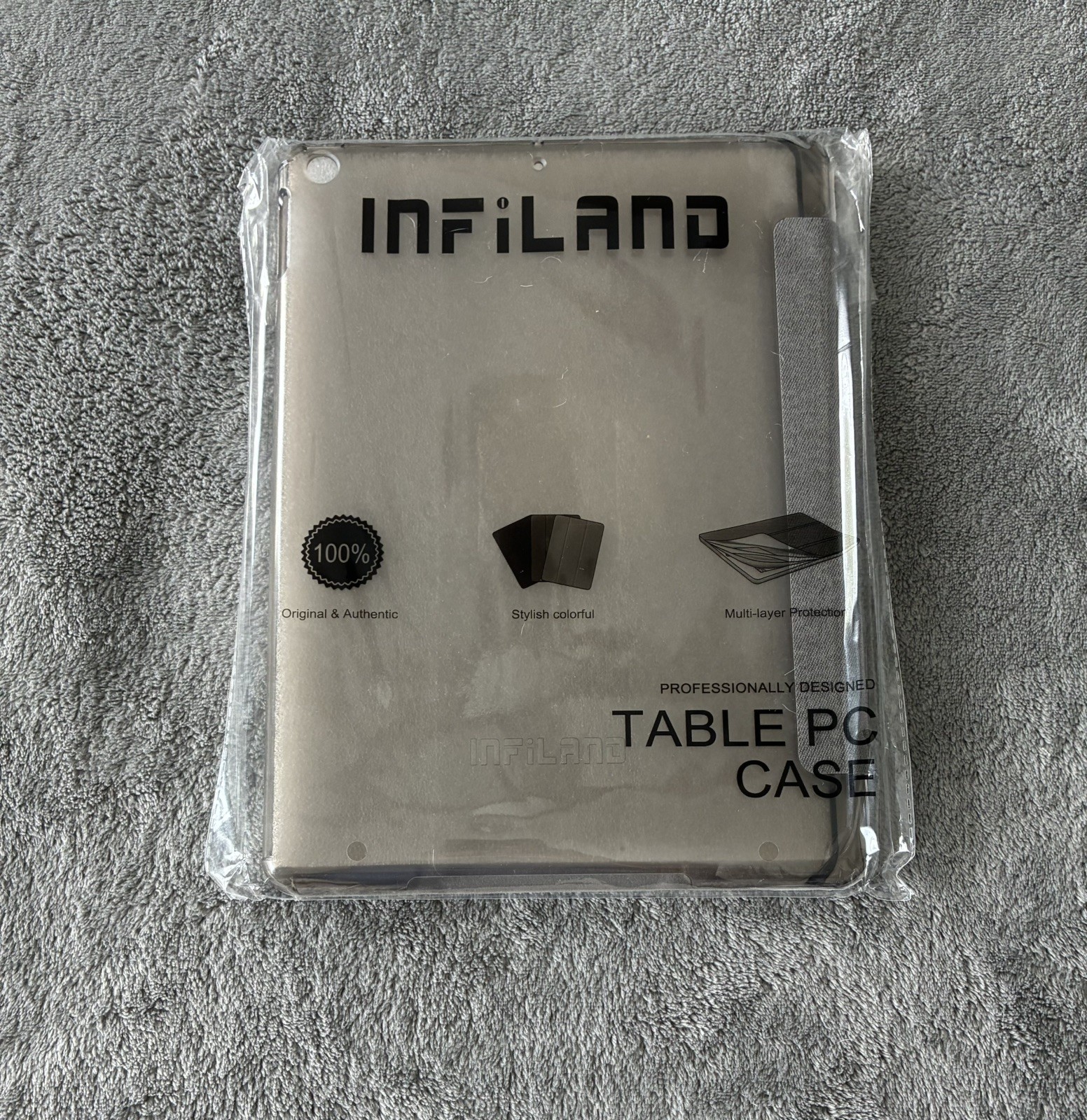 Infiland Tablet Case Compatible iPad 7th, 8th, 9th Generation 10.2 Inch Models