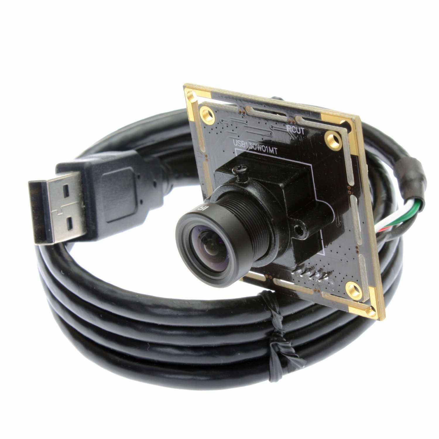 ELP 960P Mini USB Camera Module Low Light 0.01lux AR0130 3MP Webcam w/ 6mm lens