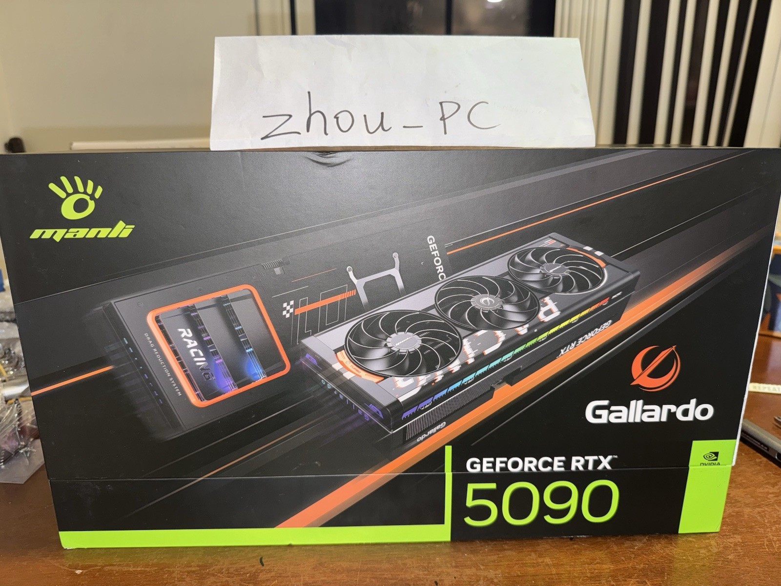 Manli RTX 5090 Gallardo OC GPU No Core & VRAM For parts (US Stock)