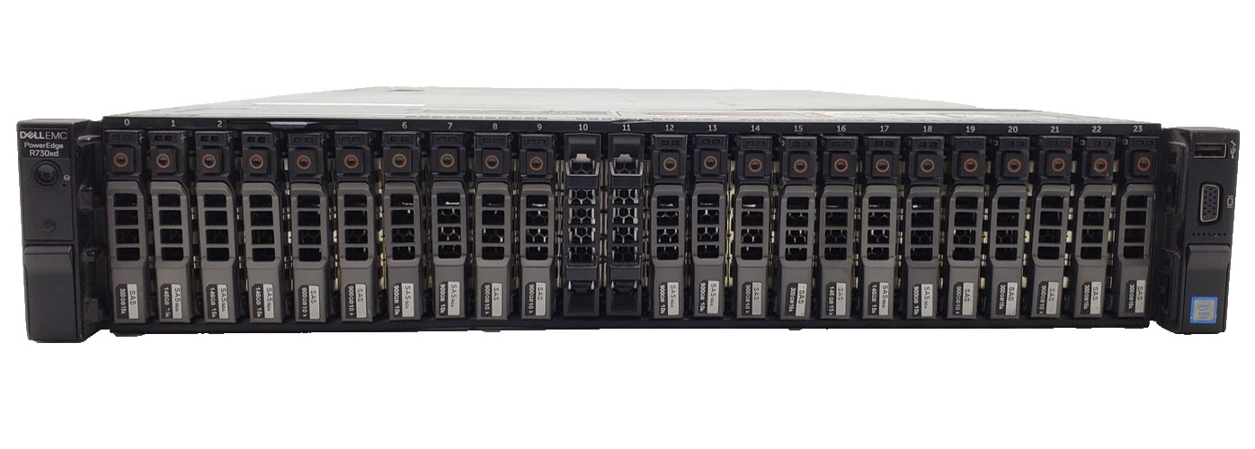 Dell PowerEdge R730xd 2U Server 2x Xeon E5-2699 v3 16GB DDR4 1100W No HDD Tested