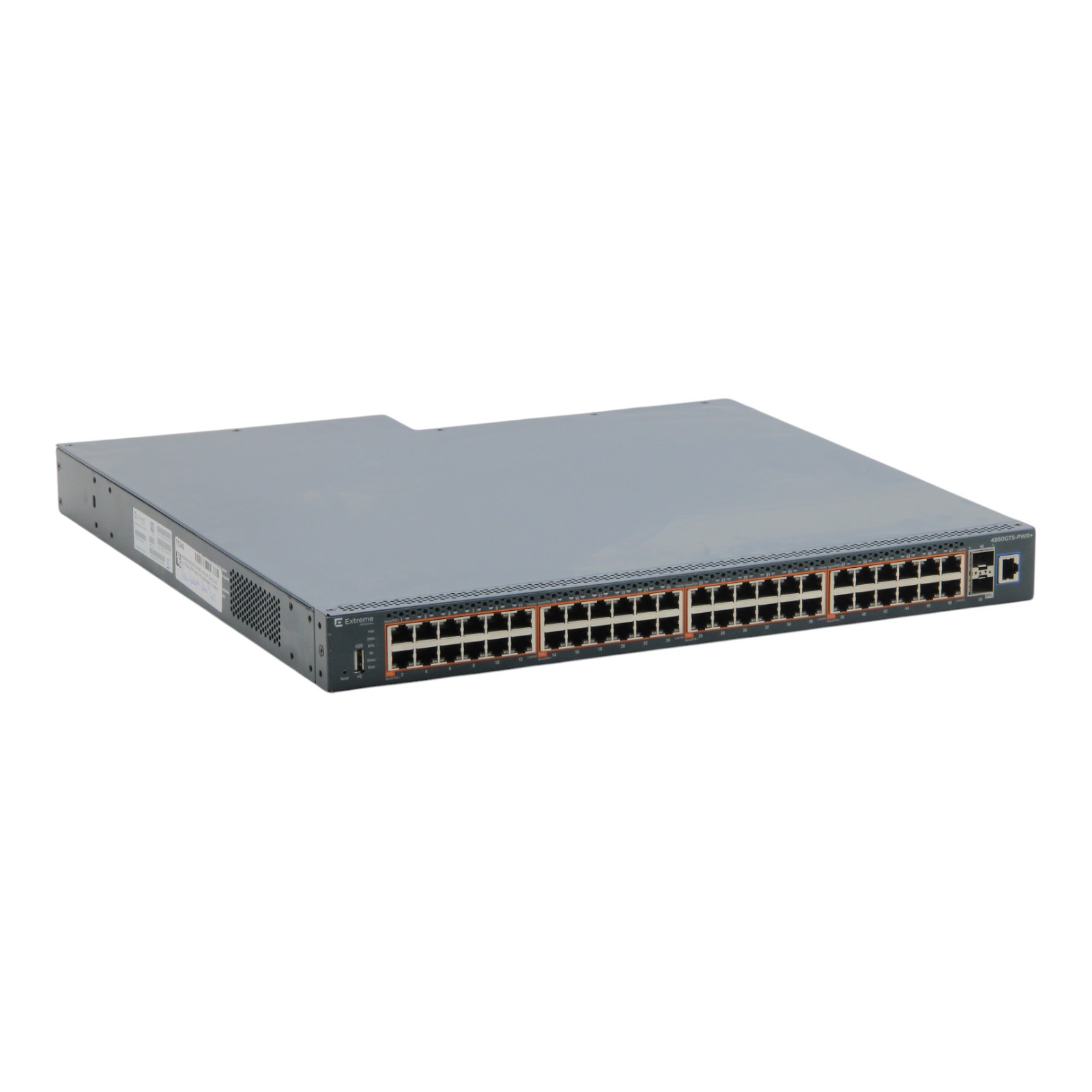 Avaya 4950GTS-PWR+ 48-Port GbE RJ-45 1x 10GbE SFP+ Red. PSU Managed NO RACK EARS