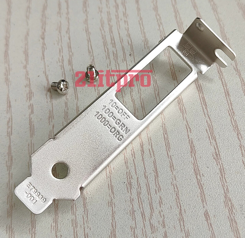 Low Profile Bracket for Intel I350-T2 I340-T2 82580 NETWORK CARD