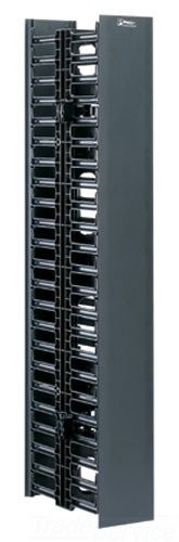 Panduit WMPV22E Vertical Cable Manager 22U Rack Black