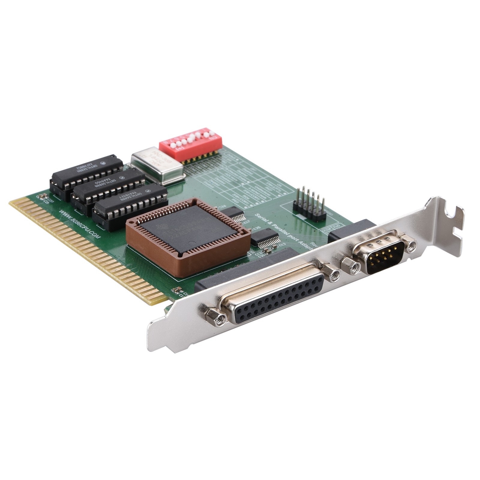 ISA RS232 Serial&Parallel Port Expansion Card ISA COM1 COM2 LPT PC Adapter
