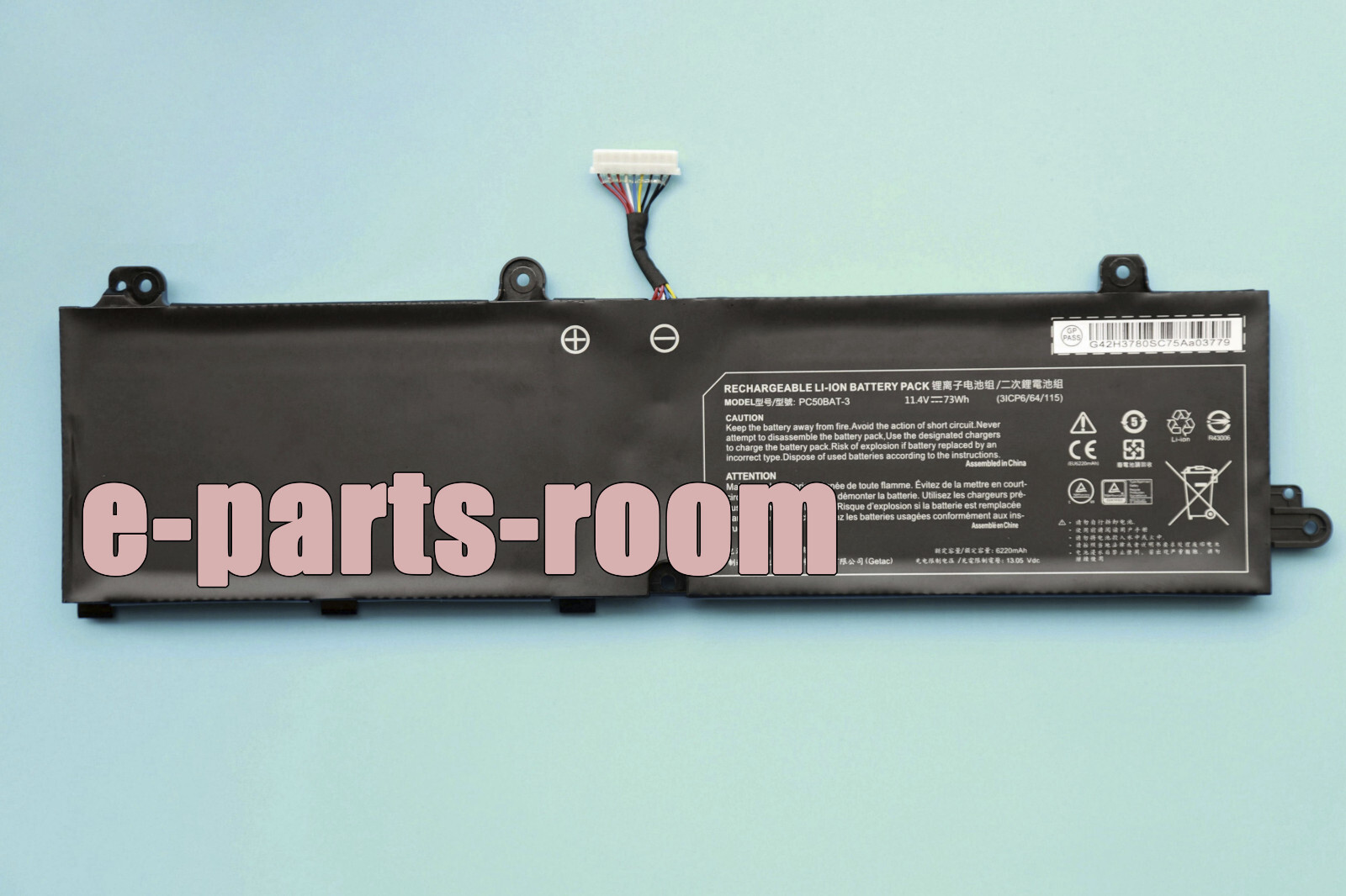 NEW Genuine PC50BAT-3 Battery for Clevo PC50S PC50DN2 SYSTEM76 ORYX PRO 6