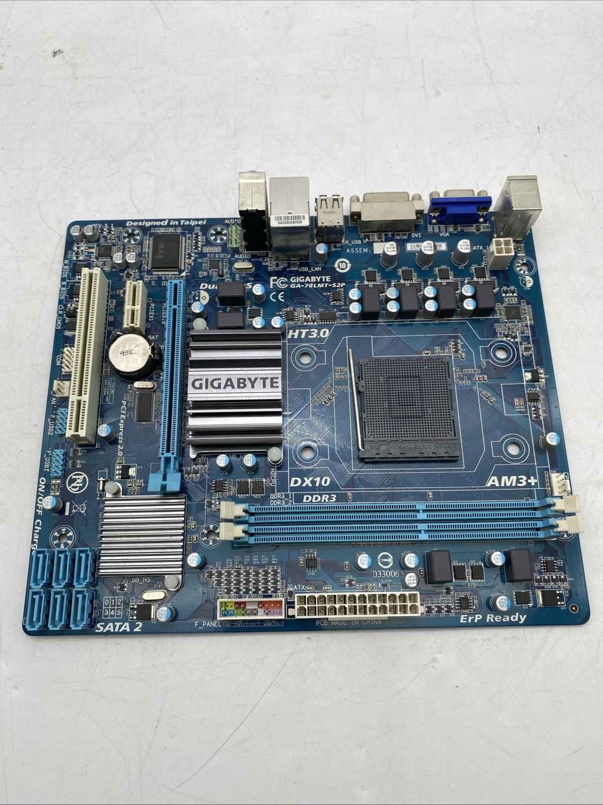 Gigabyte GA-78LMT-S2P Socket AM3+ DDR3 SDRAM Desktop Motherboard
