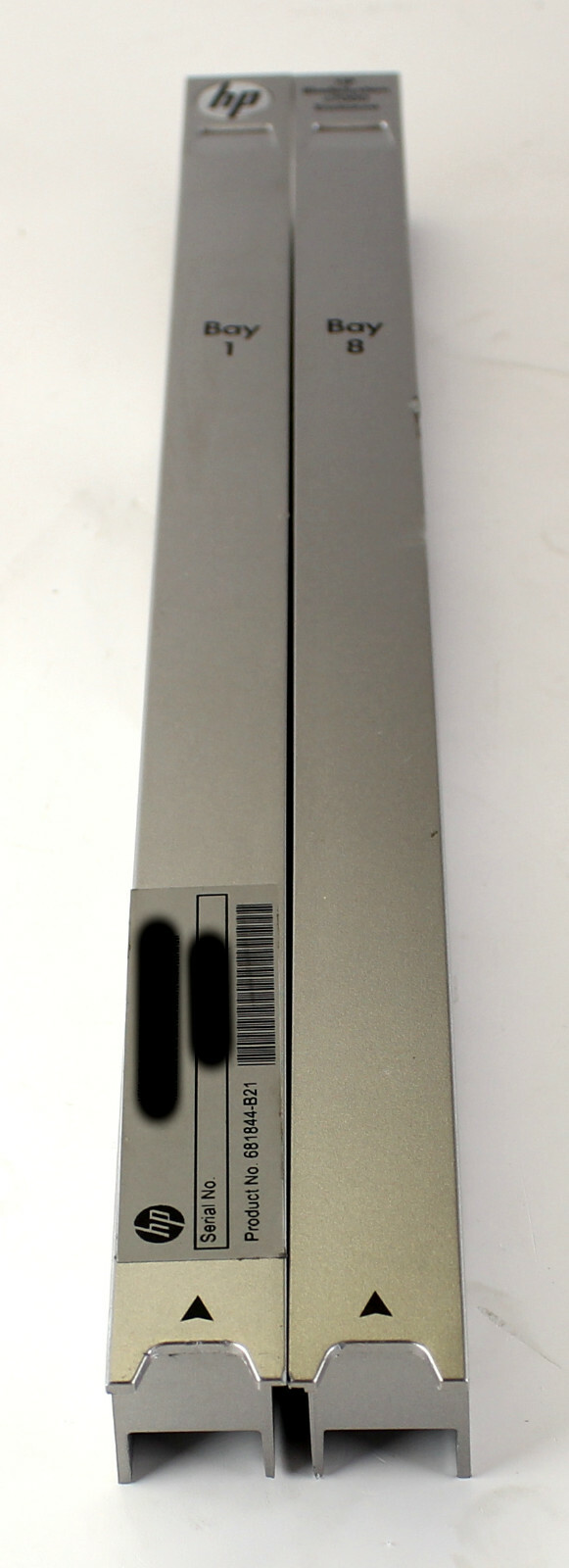 Set of 2 HP BladeSystem c7000 Enclosure Side Rail Coverings C3598