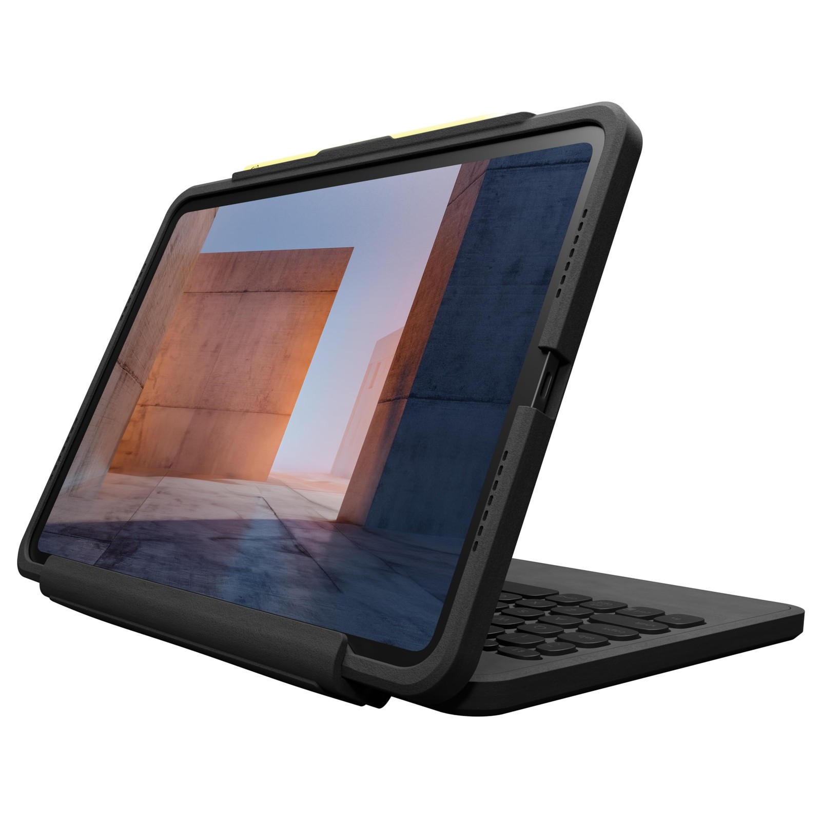 ZAGG Rugged Book Keyboard Case for iPad Pro 11-inch M4 and M5, Backlit