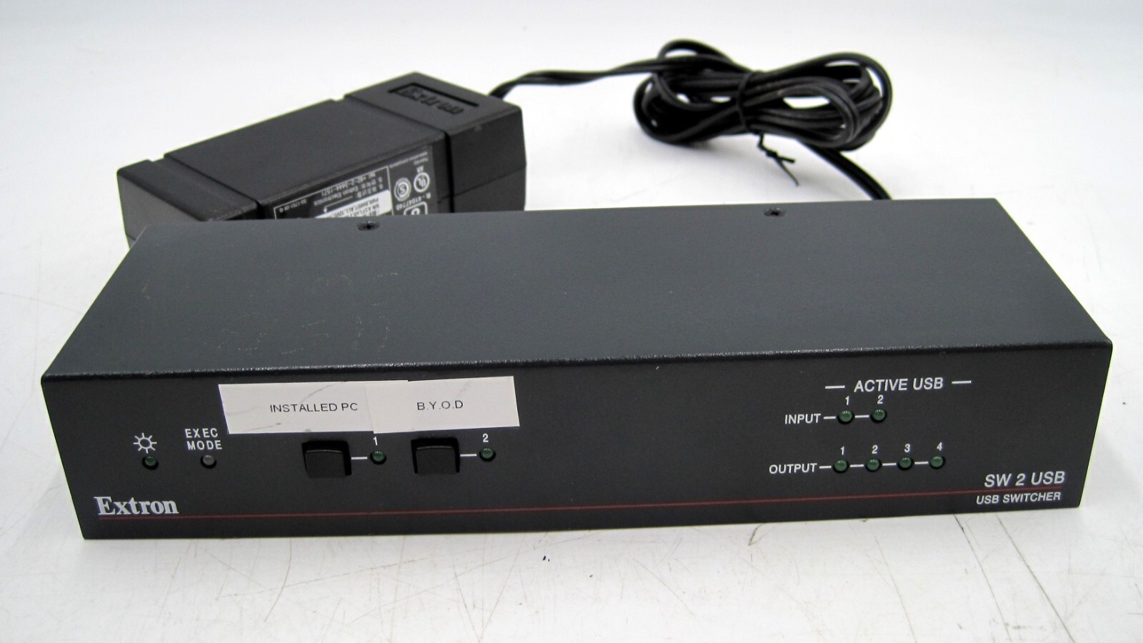 Extron SW 2 USB /  2 Input USB Switcher W/Power Supply