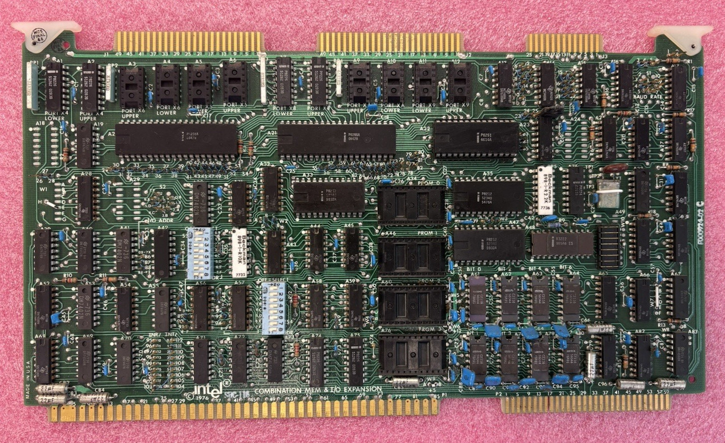 Vintage Intel Combination Memory & I/O Expansion Board SBC-116