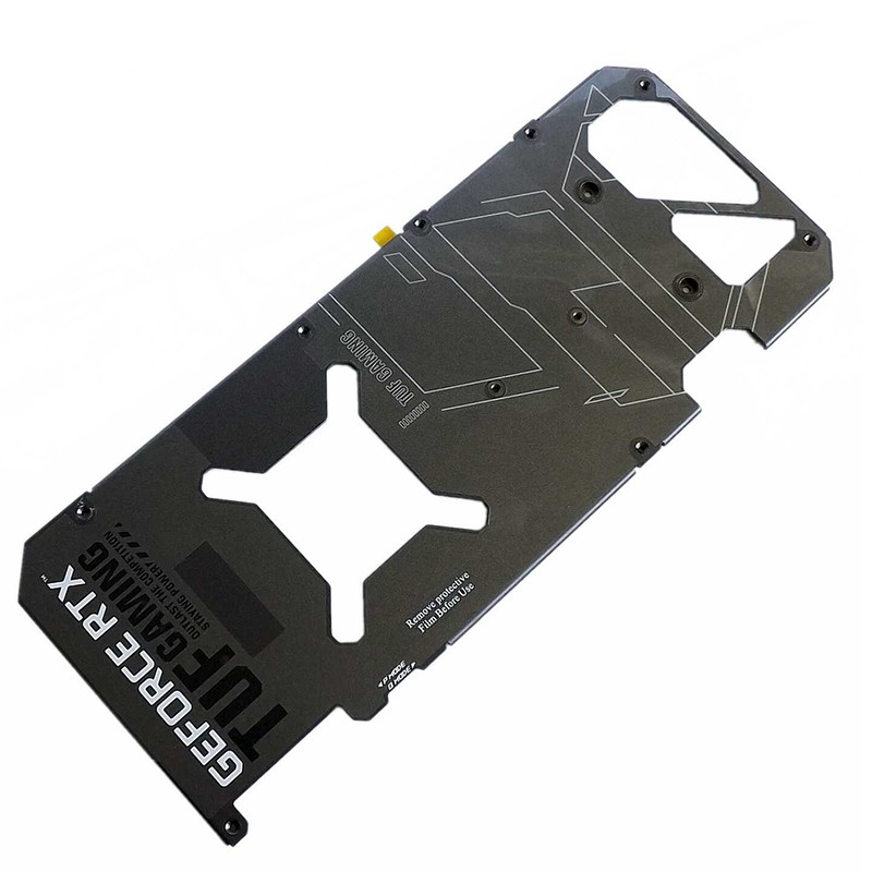For ASUS TUF-RTX3090TI-O24G-GAMING Graphics Card Backplate
