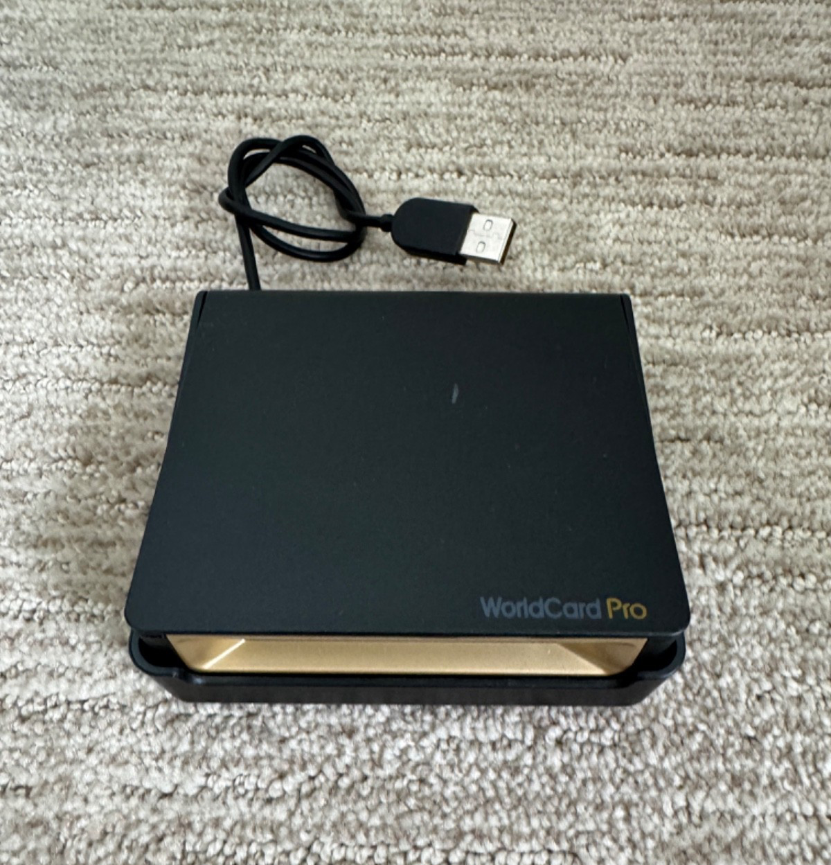 PenPower WorldCard Pro Business Card Scanner USB Windows Mac WCU02A