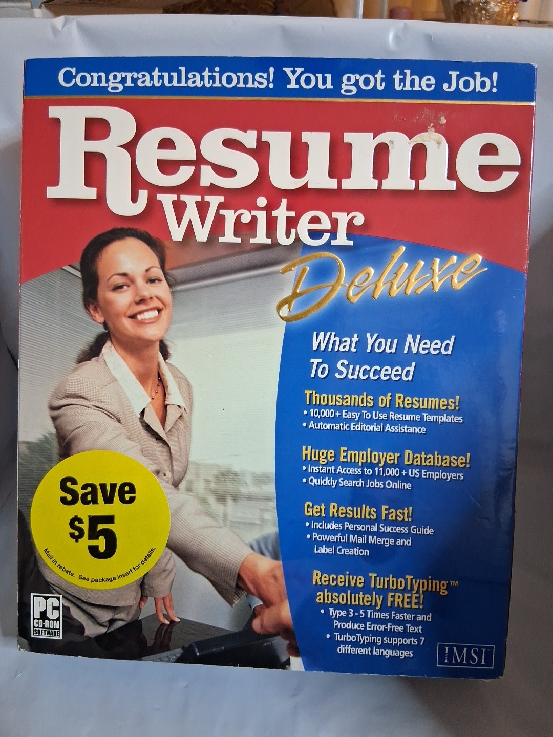IMSI/Design Resume Writer Deluxe