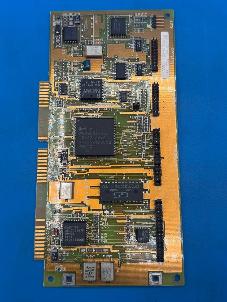 Vintage WDC Winchester/Floppy Controller Expansion Card PCB 1988 RE