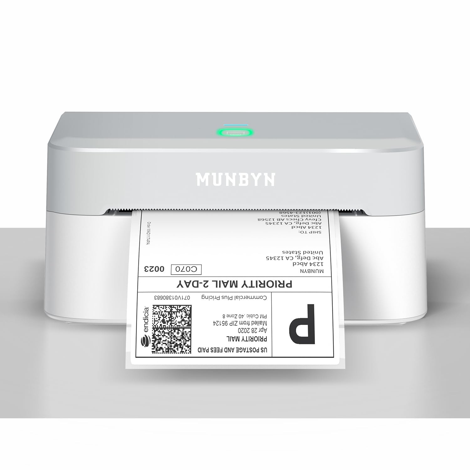Bluetooth Thermal Label Printer RW403B, Wireless 4x6 Shipping Label Printer f...