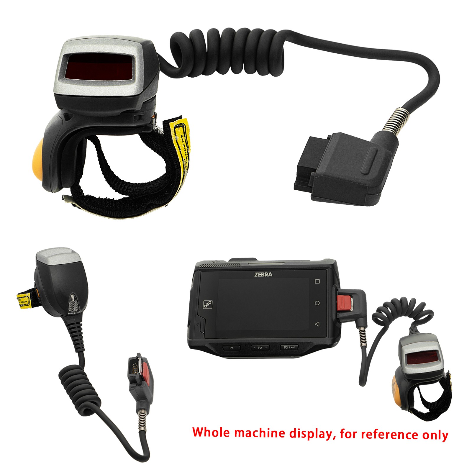 RS4000 Finger Scanner RS4000-HPCSWR 1D CORDED RING SCANNER For Zebra Symbol