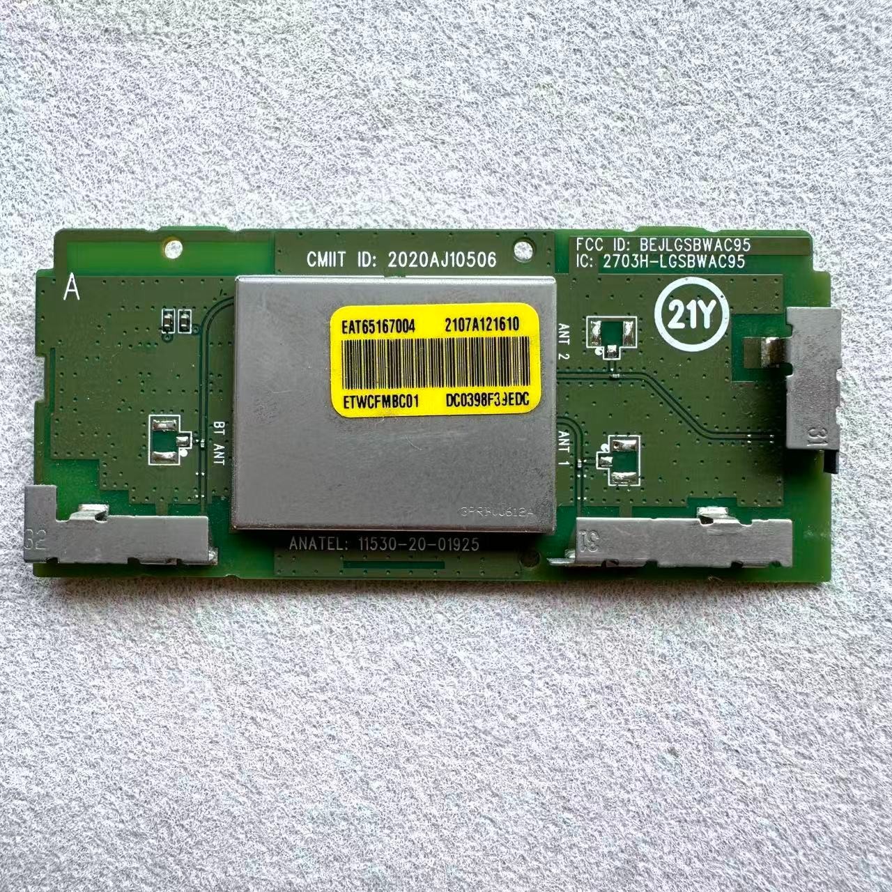 LG OLED48C1PCB RF Module Wi-Fi Board LGSBWAC95 / EAT65167004