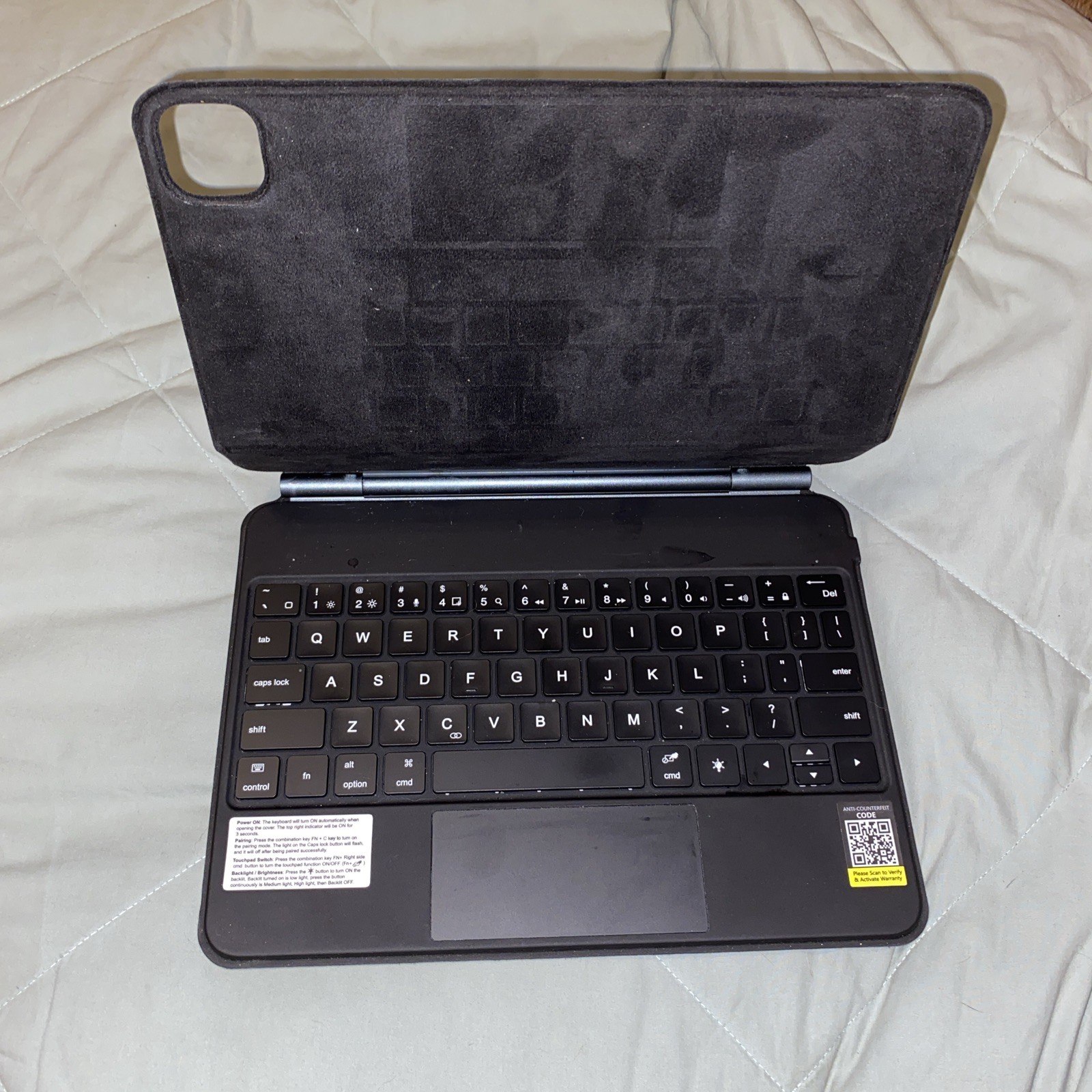 Belkin Pro Keyboard Case w/ Magnetic Stand for iPad Pro 12.9" & Air 13" - Black
