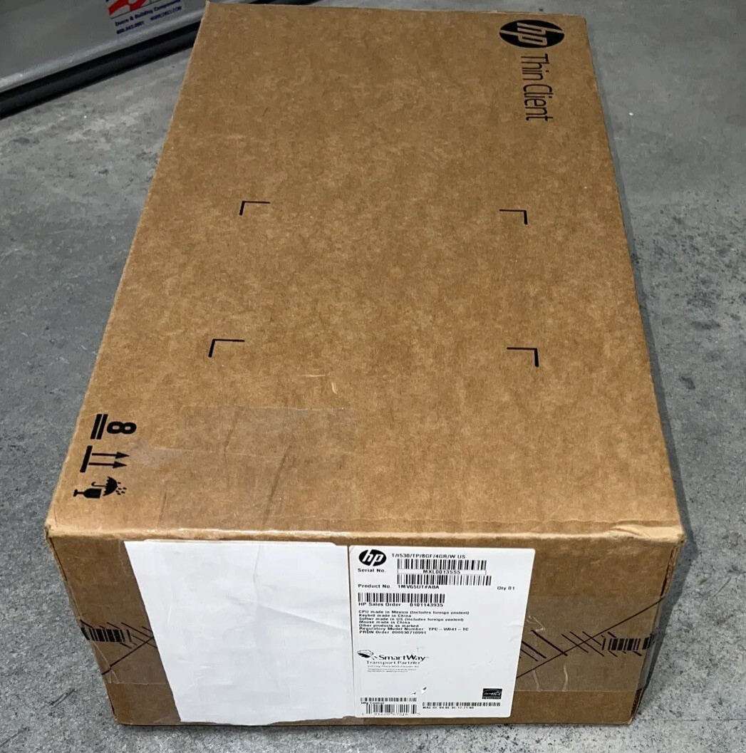 HP t530 Thin Client Desktop PC, AMD GX-215JJ, 1.50GHz, 4GB RAM, 8GB Flash,.