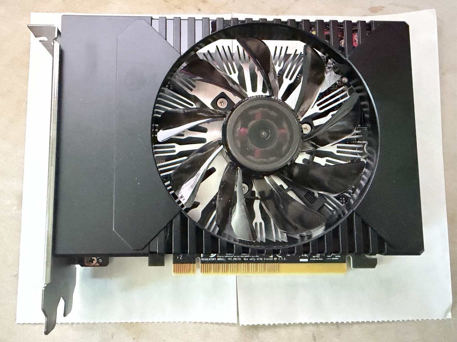 HP NVIDIA RTX 3050 GPU 6GB GDDR6 PCIe 4.0 - NEW SYSTEM PULL - COMPACT GPU