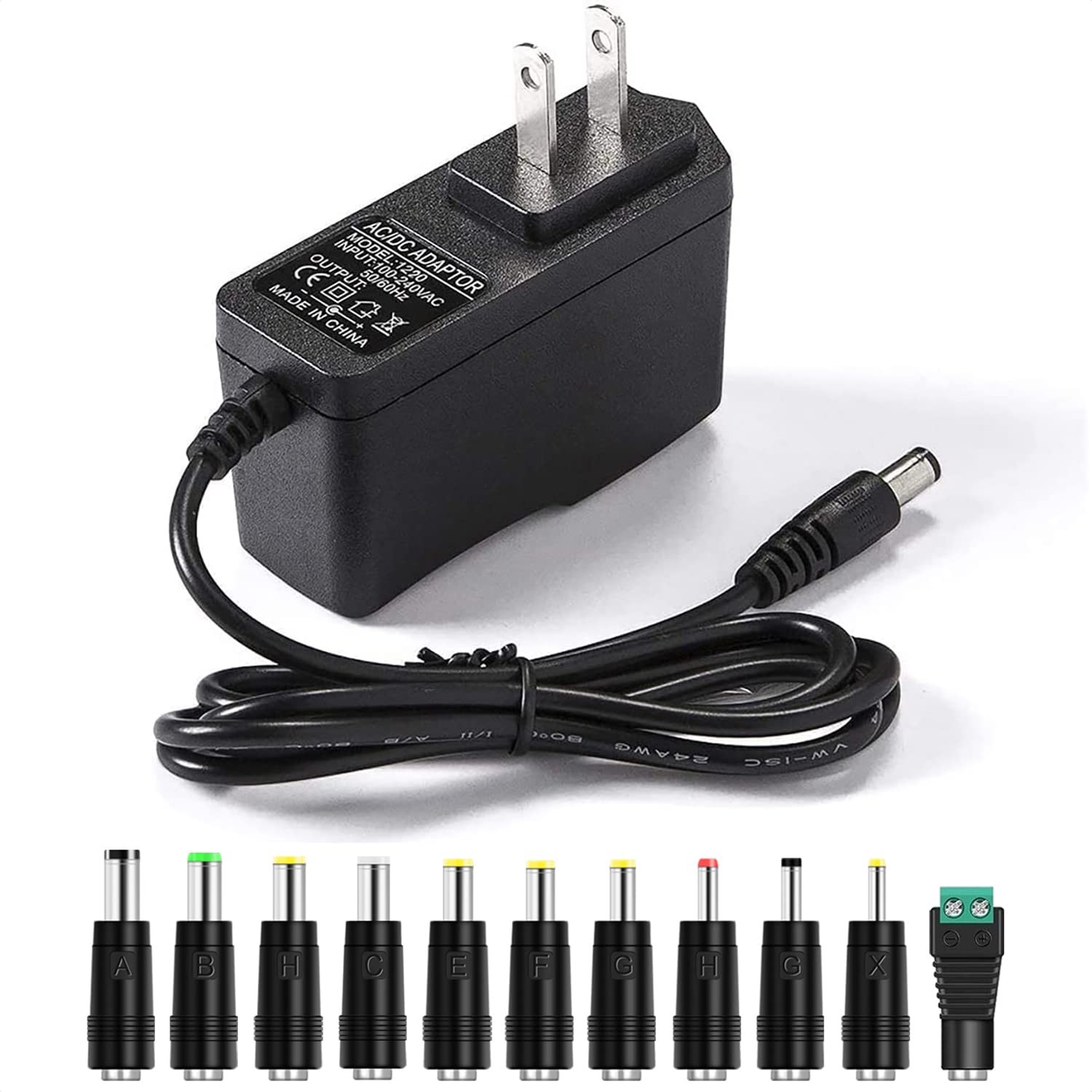 9v 2a Ac Adapter Power Supply Charger 9 Volts 2 Amps Regulated Switching Power