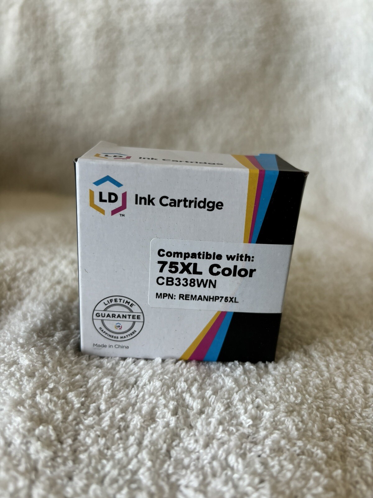 NEW LD Ink Cartridge  75XL CB338WN Color Ink Cartridge Fast Shipping
