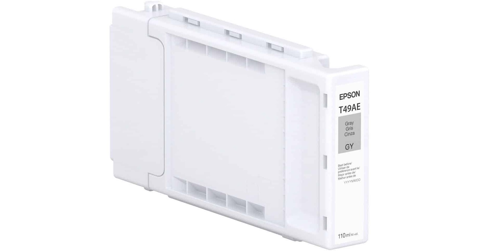 Epson T49A Standard-Capacity 110 mL Gray Ink Cartridge [T49AE20]