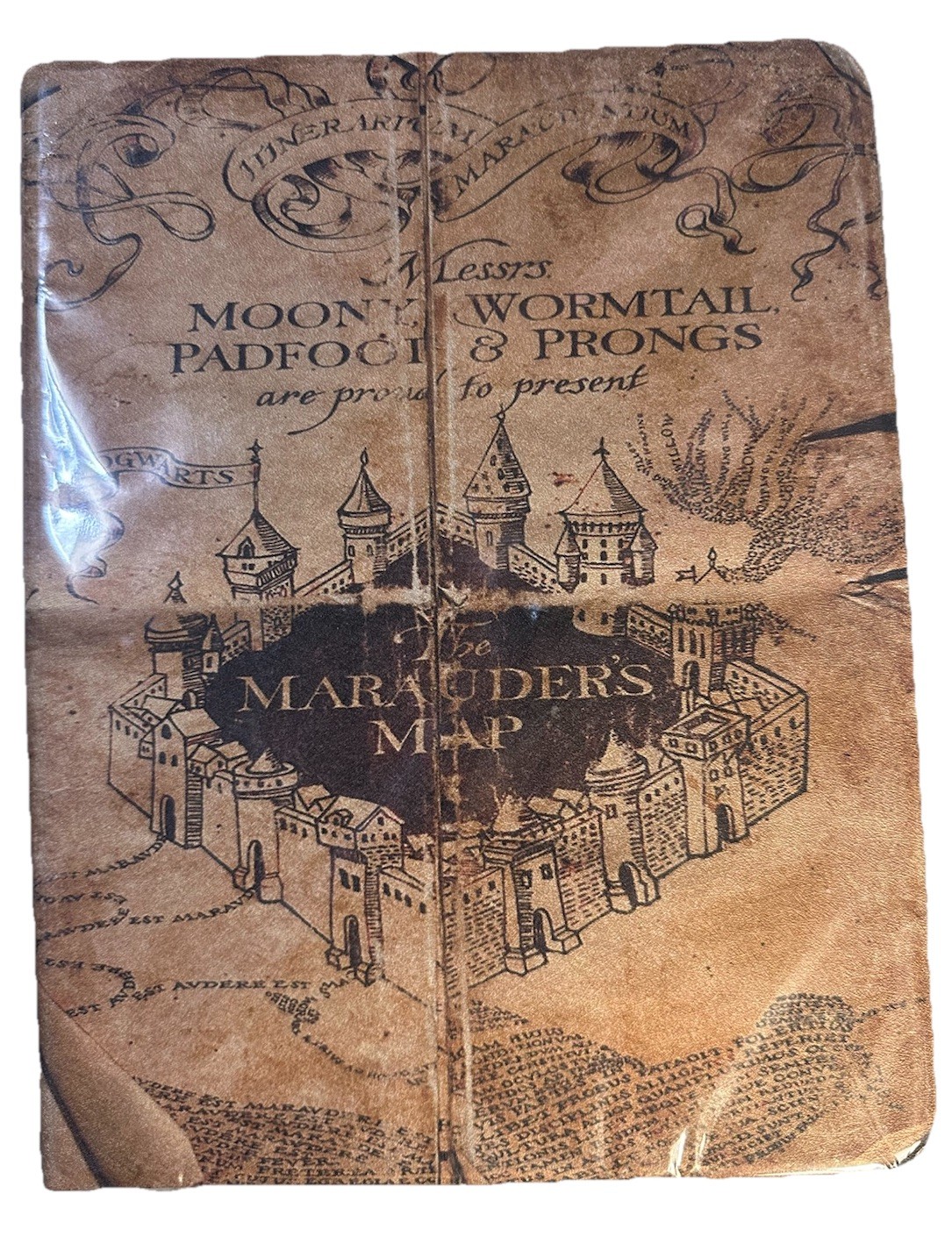 Harry Potter Marauders Map iPad Pro 11 Inch Tablet Folding Case Stand Shockproof