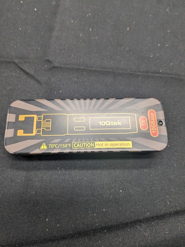 10Gtek 10GBase-TX SFP+ to RJ45 Transceiver Up To 30m New Open Box