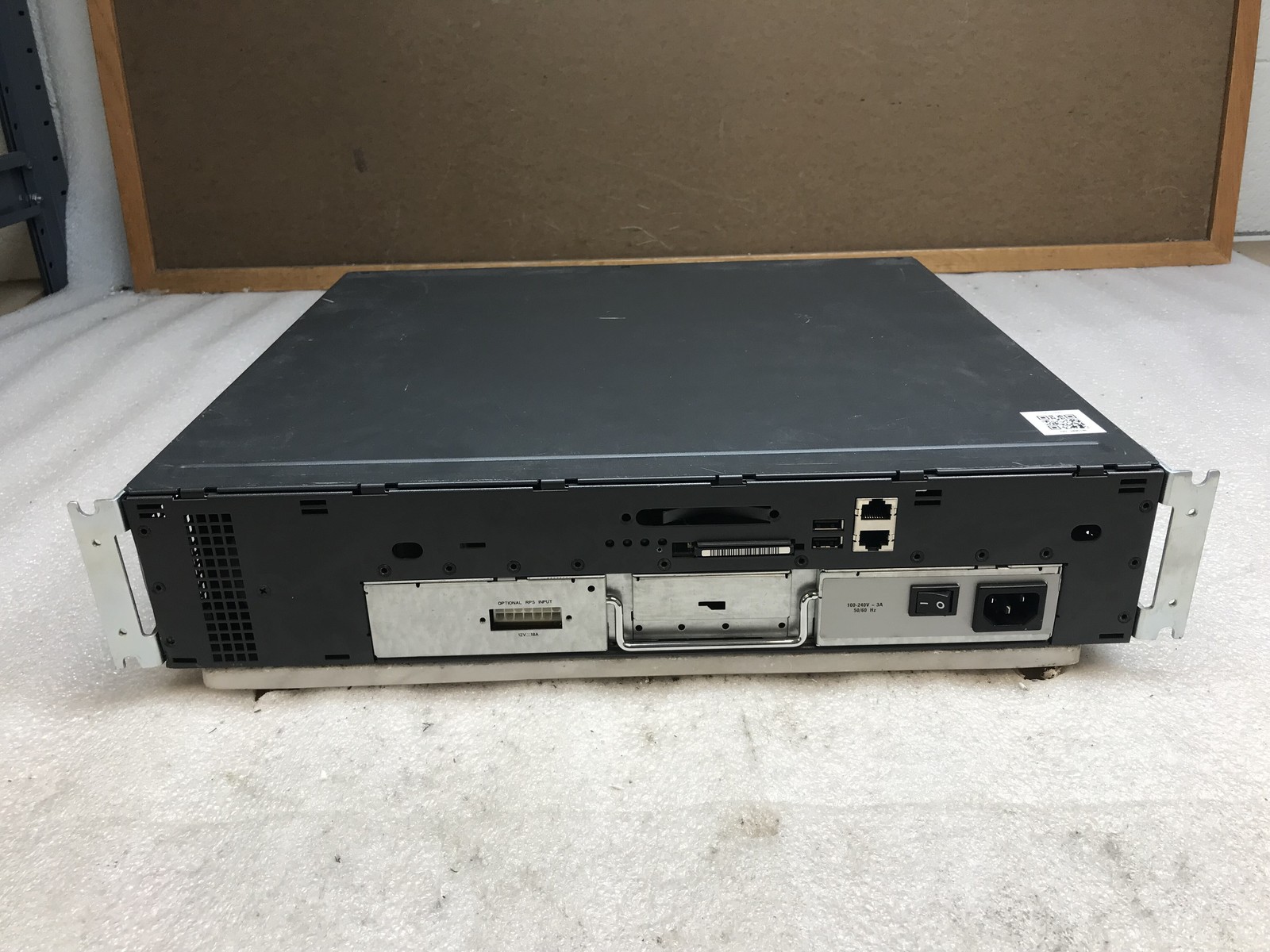 Cisco 2821 Integrated Services Router ISR w Rack Ears Power Cable Please Read
