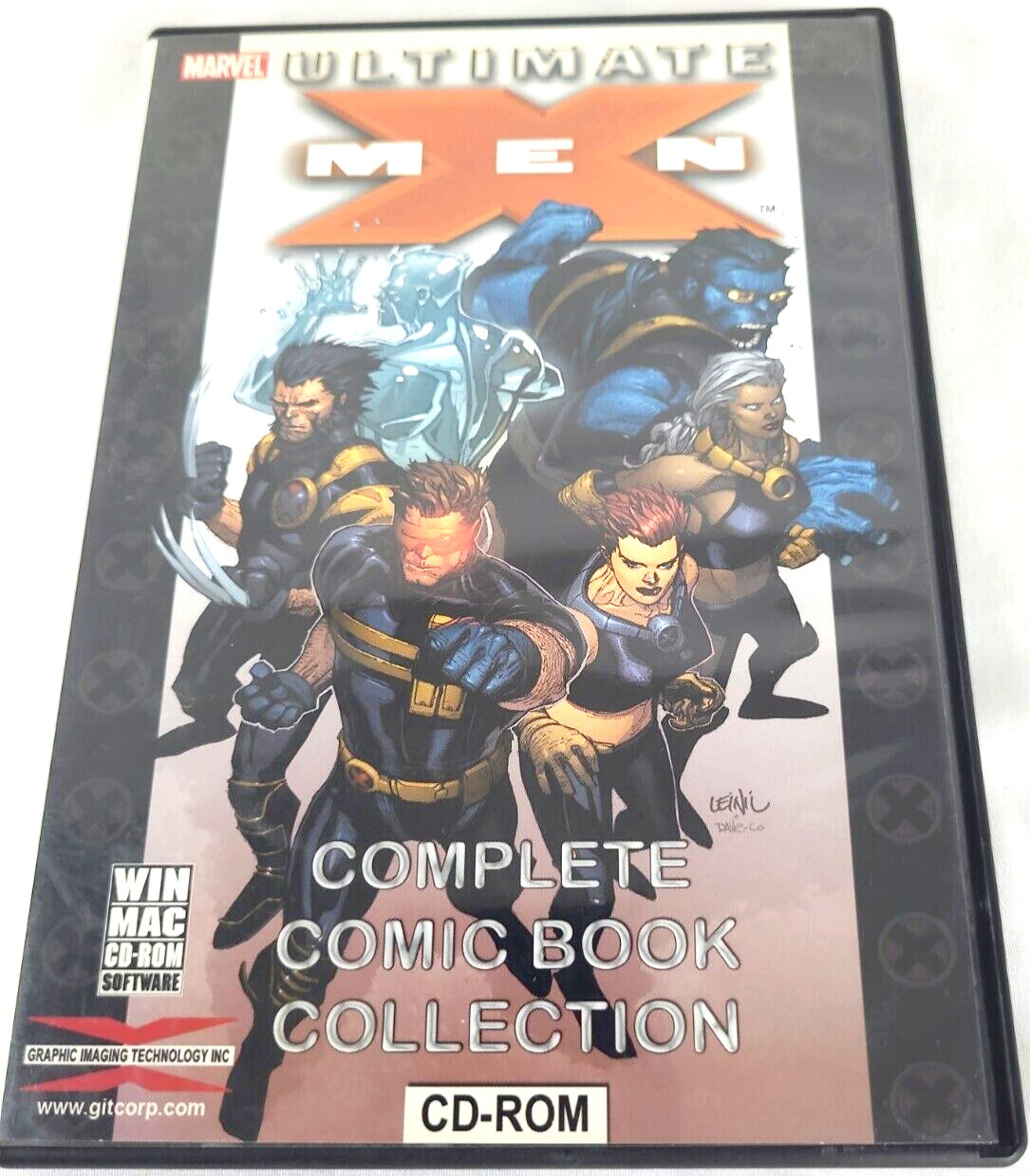Marvel Comics Ultimate X-Men Complete Comic Book Collection CD-ROM Mac Windows