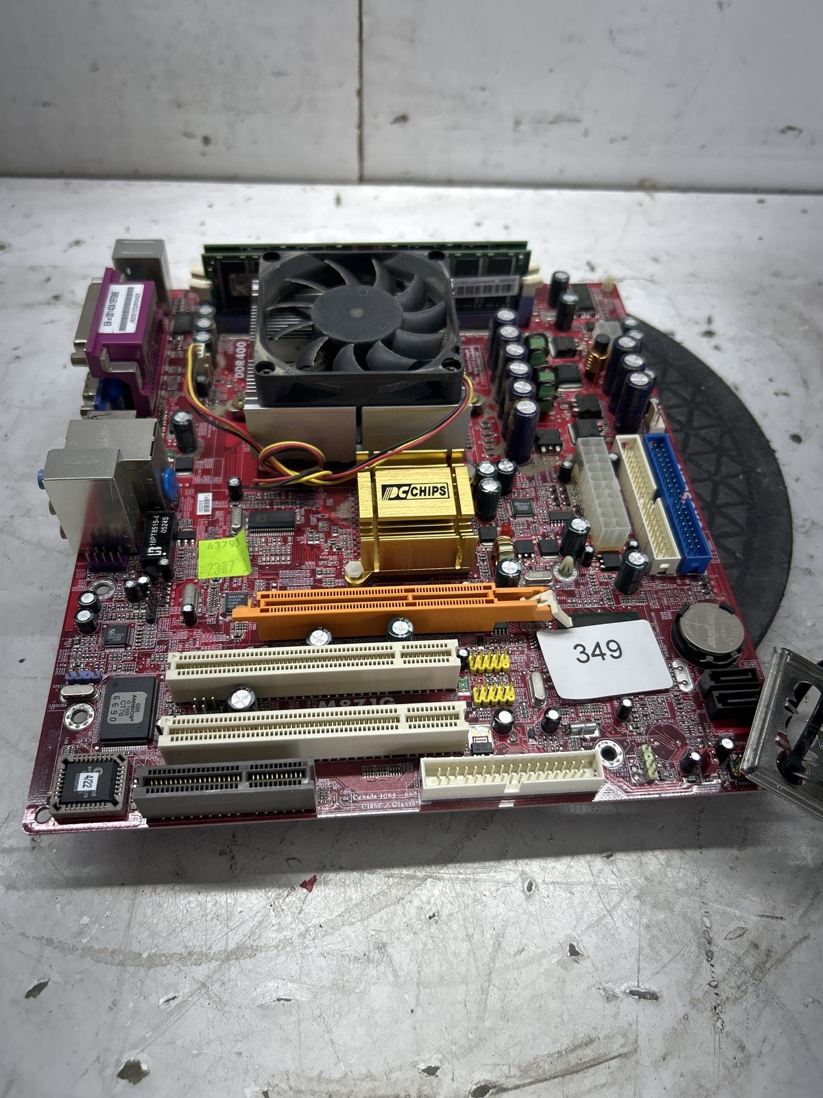 PC Chips M871G1 Motherboard Bundle W/ AMD Athlon XP-M 2800+ 1.60GHz 1.2GB