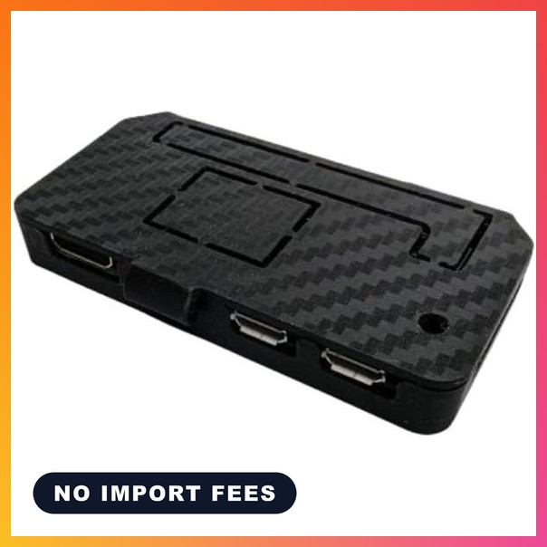 Raspberry Pi Zero and Orange Pi Zero 2W, Case – Carbon Fiber Look | Compact & Du