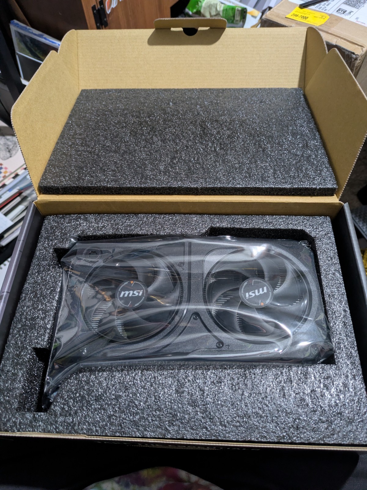 New MSI SHADOW 2x Fans GeForce RTX 5060 Ti 16GB GDDR7 PCIe 5.0 OC Graphics Card