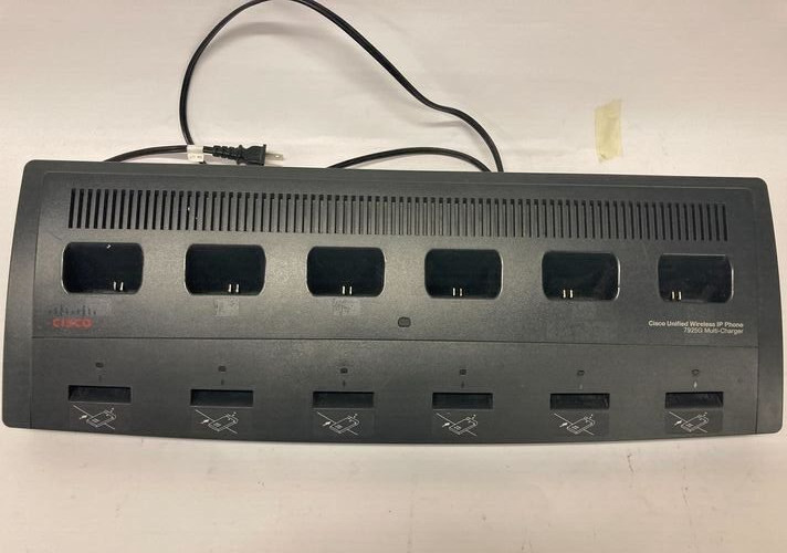 CISCO unified Wireless IP Phone 7925G Multi-Charger tested for power