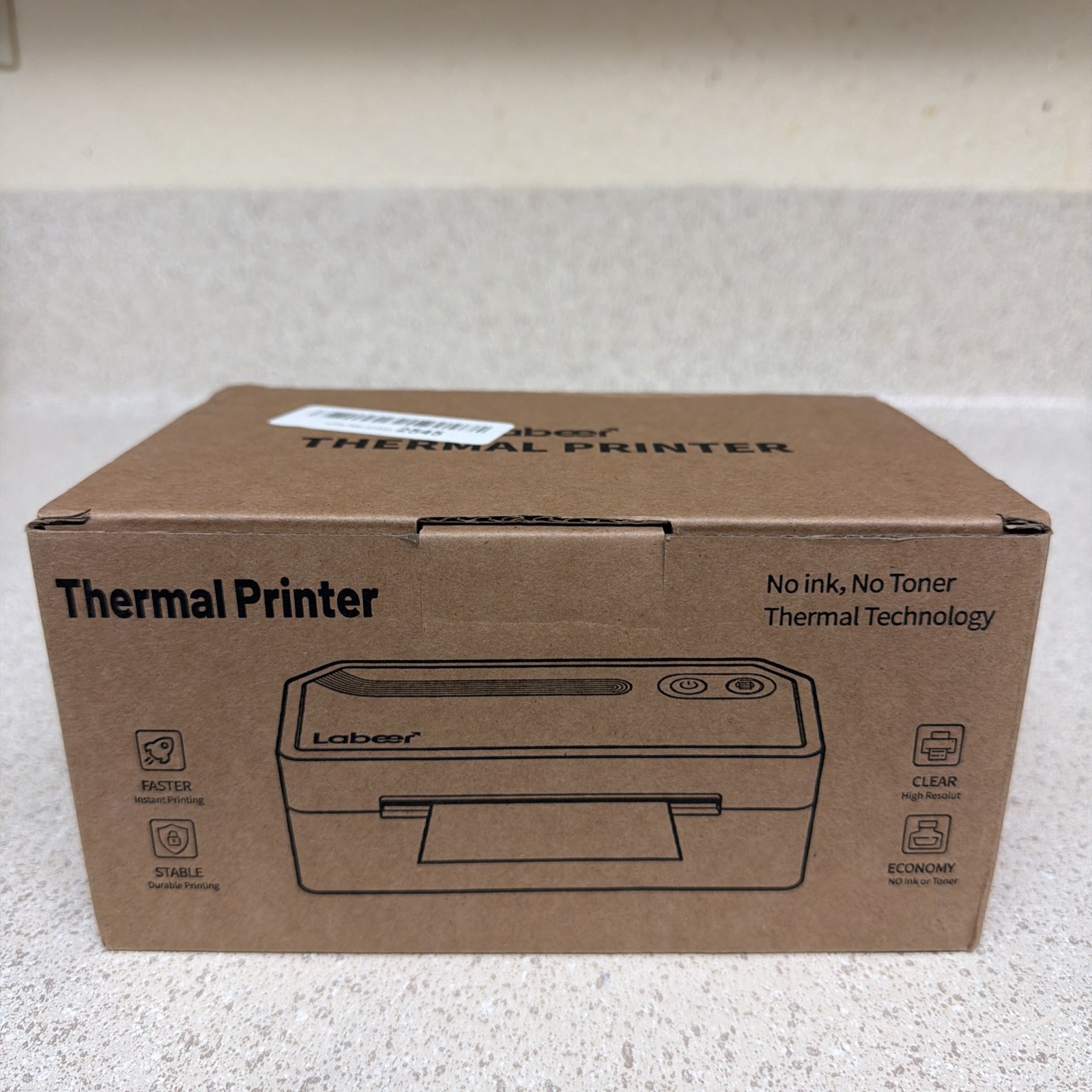 Labeer Bluetooth Thermal Shipping Label Printer, Wireless 4x6 Printer Black