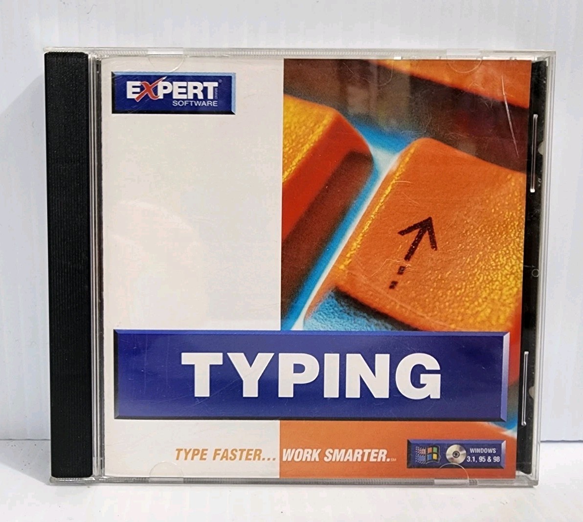 Learn TYPING from Expert Software CD-ROM for PC - Windows 3.1 95 & 98