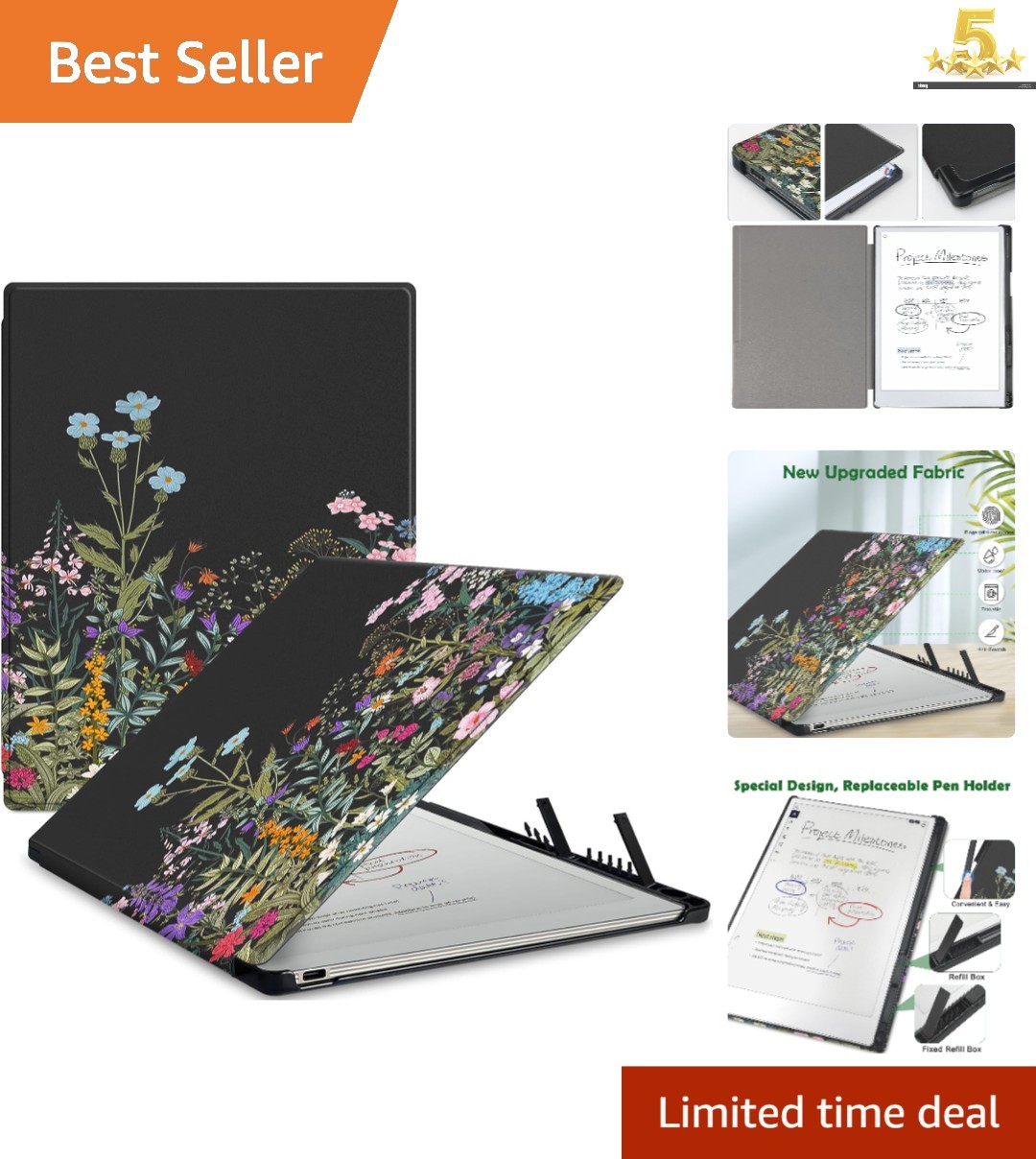 Luxury Protective Case for Remarkable Paper Pro 11.8" with Auto Sleep Function