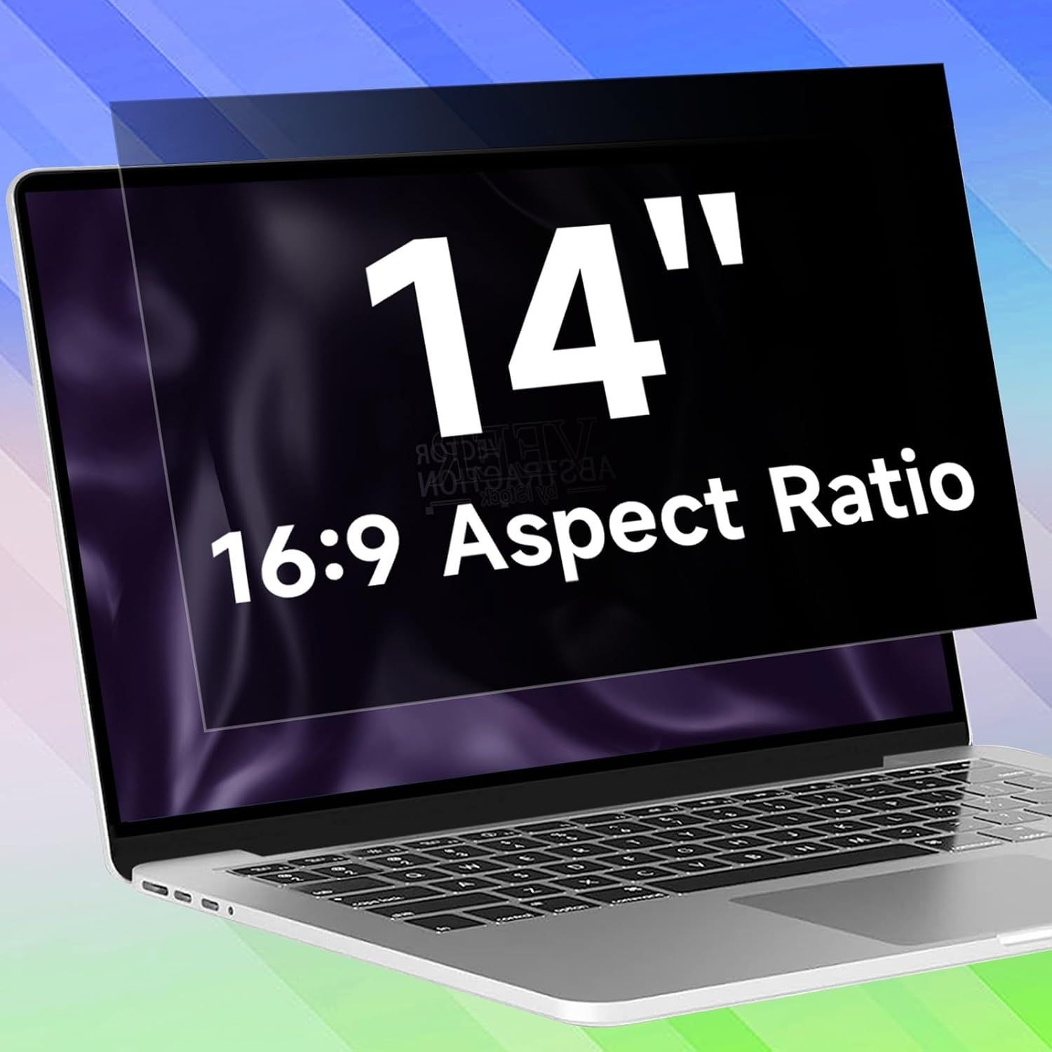14 Inch 16:9 Laptop Privacy Shield, Anti Scratch Filter & Anti Blue Light Glare