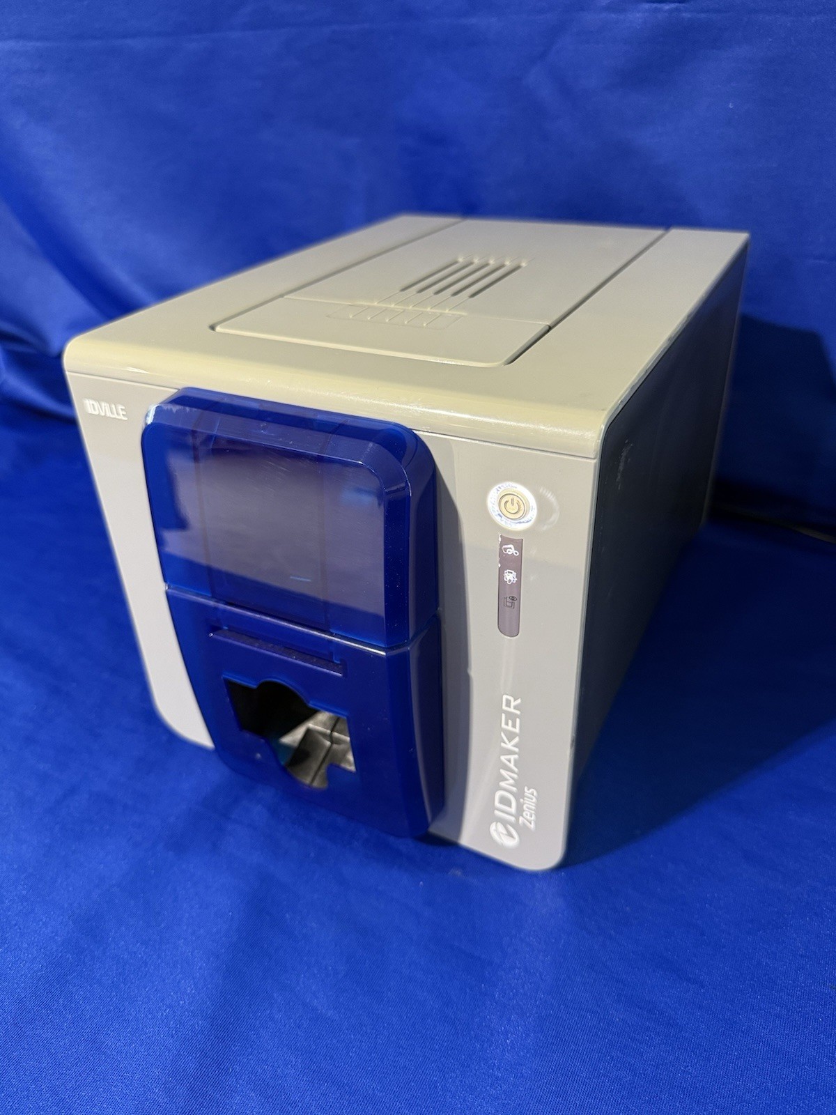 ID Maker Zenius ID Card Printer ZN1U0000BS-MD01 IDville - Powers On - No Adapter